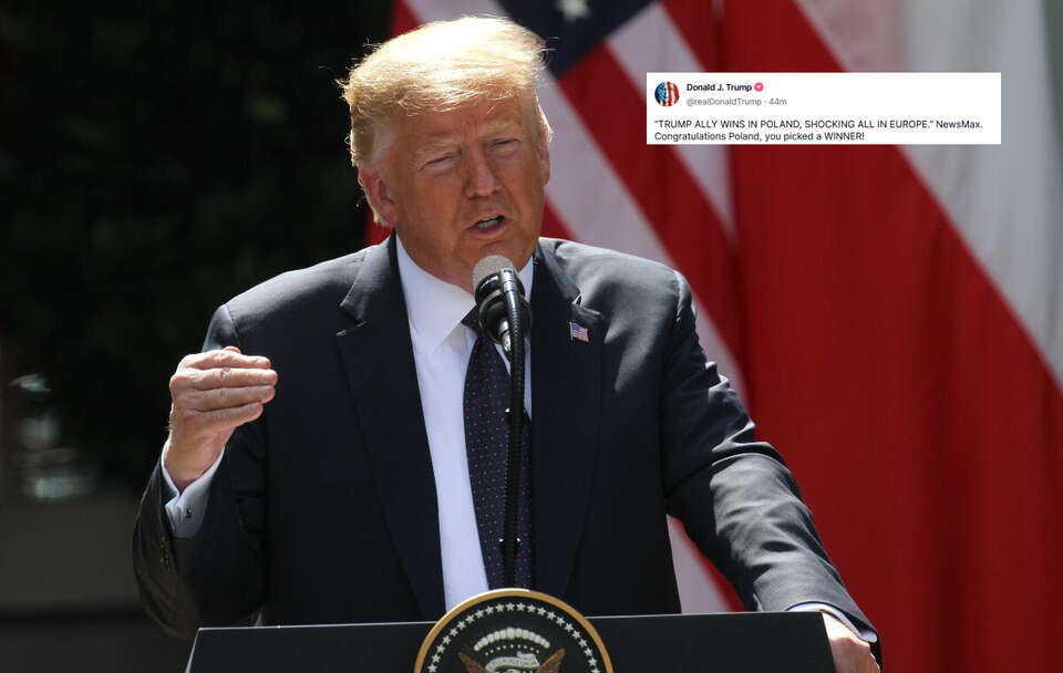 Donald Trump / autor: Fratria/X