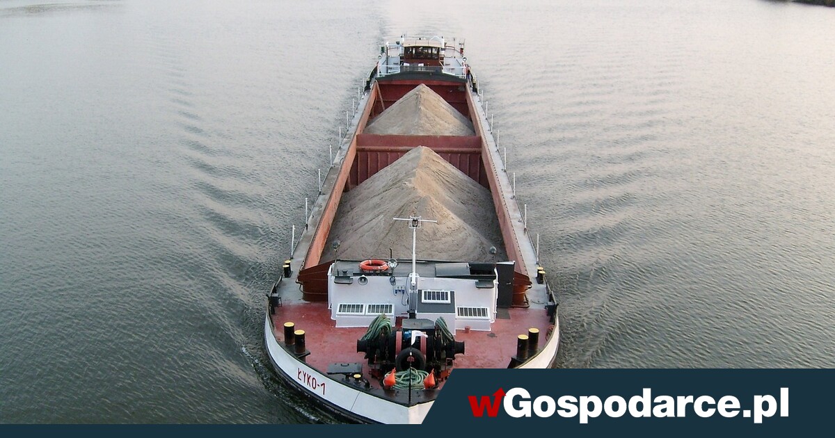 Transport rzeczny kurczy się w dramatycznym tempie