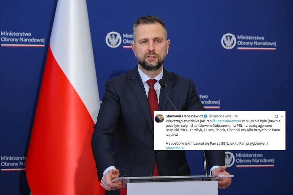 Cenckiewicz odpowiada szefowi MON! "Większego szkodnika..."