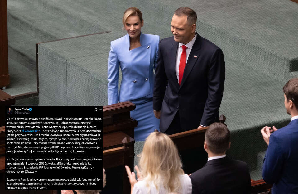 Para prezydencka w Sejmie. / autor: Fratria/X