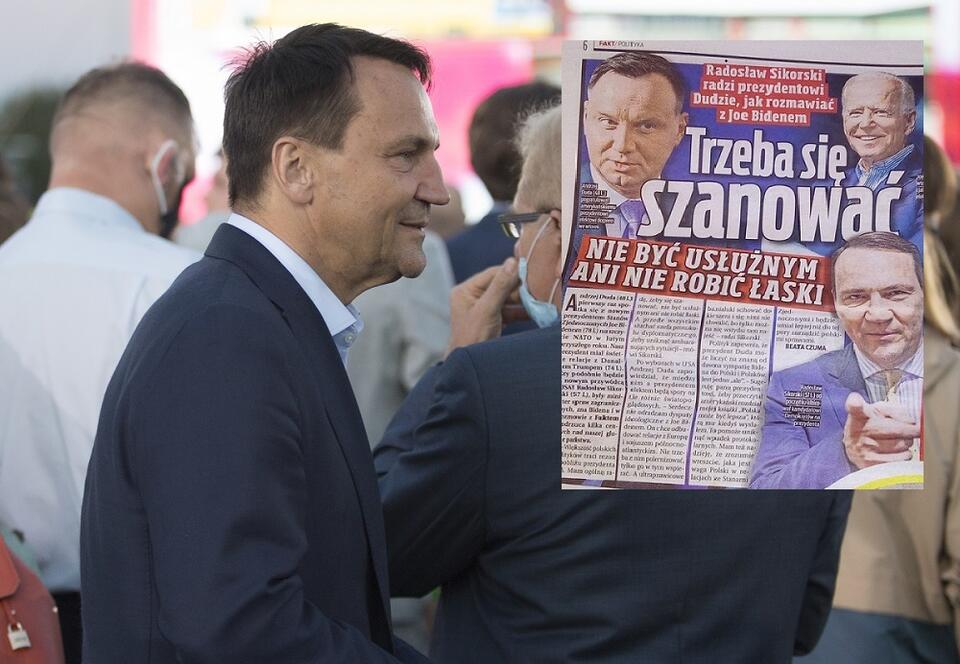 Europoseł KO Radosław Sikorski / autor: Fratria