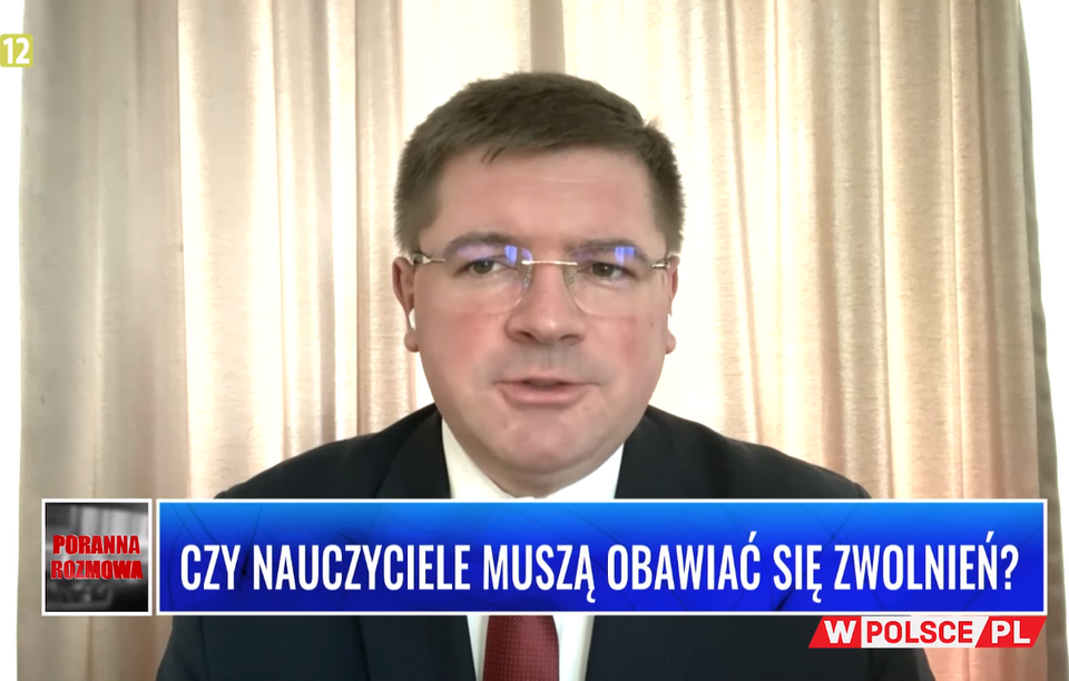 Wiceminister edukacji i nauki Tomasz Rzymkowski  / autor: wPolsce.pl 