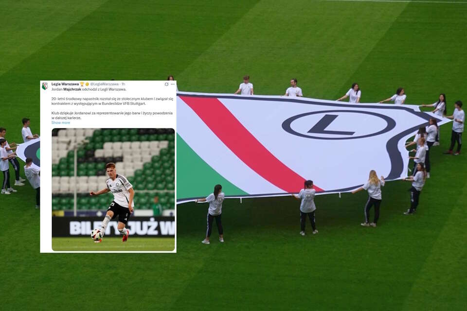 Legia Warszawa / autor: Fratria/X-Legia Warszawa, screen