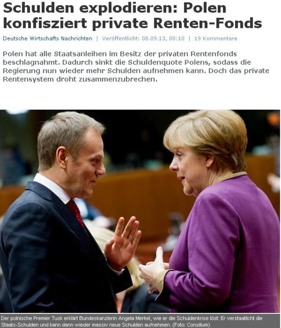 Fot. wPolityce.pl/ "Deutsche Wirtschafts Nachrichten"