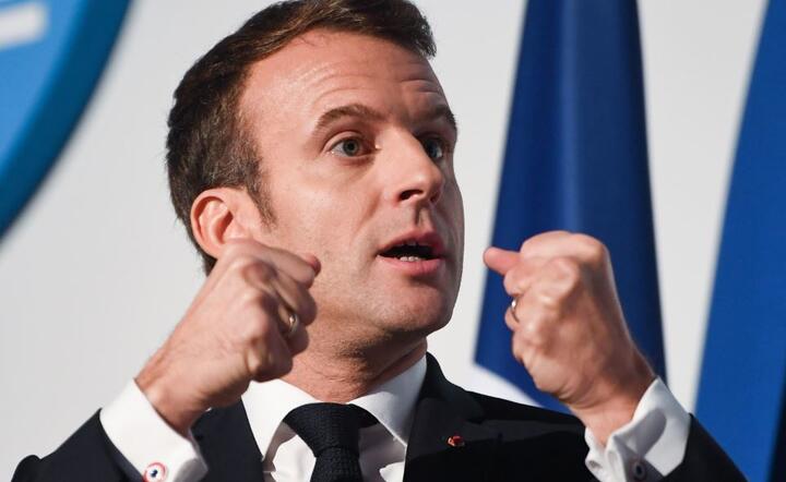 Emmanuel Macron / autor: PAP/EPA/ERIC FEFERBERG