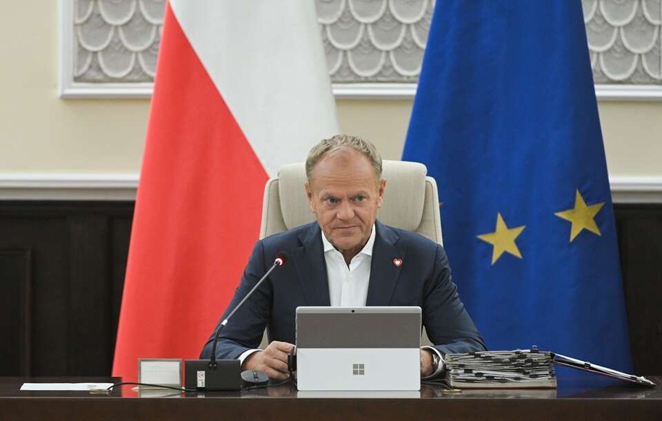 Donald Tusk / autor: PAP/Marcin Obara