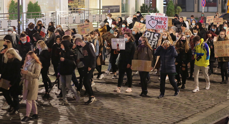 Protesty po orzeczeniu Trybunału Konstytucyjnego / autor: PAP/Tomasz Waszczuk