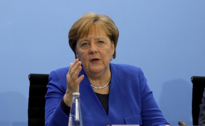 Angela Merkel / autor: PAP/EPA/OMER MESSINGER / POOL