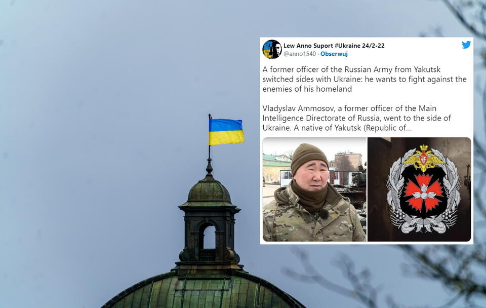 Ukraina, Władisław Ammosow / autor: Fratria/Twitter