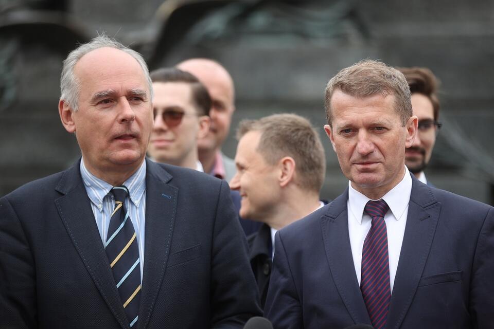 Ireneusz Raś, Paweł Zalewski / autor: 	PAP/Łukasz Gągulski