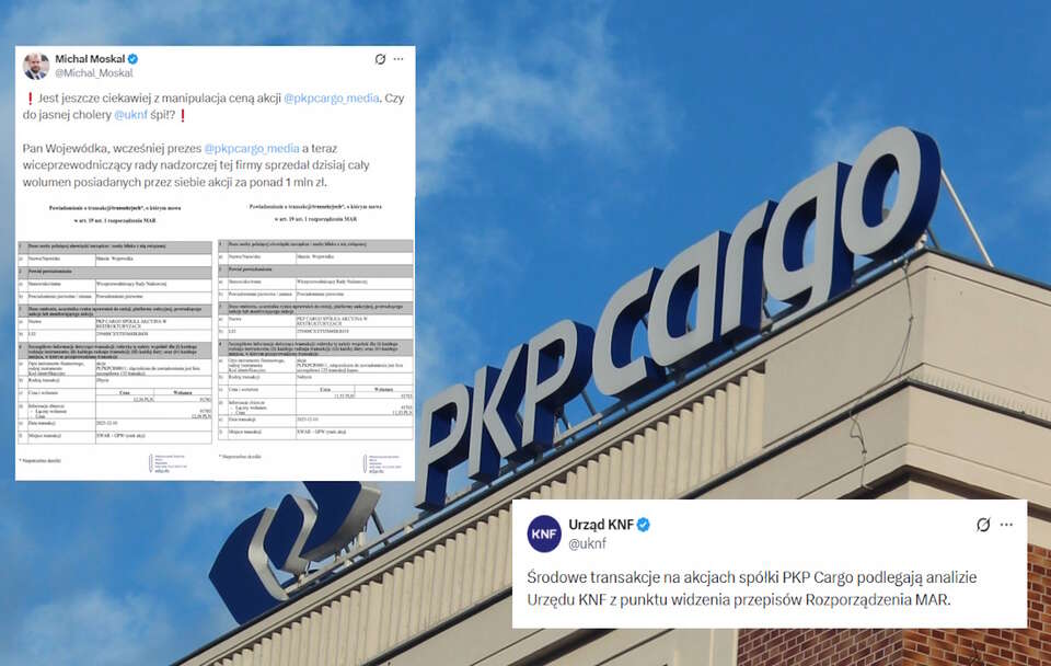 Kontrowersyjny ruch byłego szefa PKP Cargo / autor: Fratria