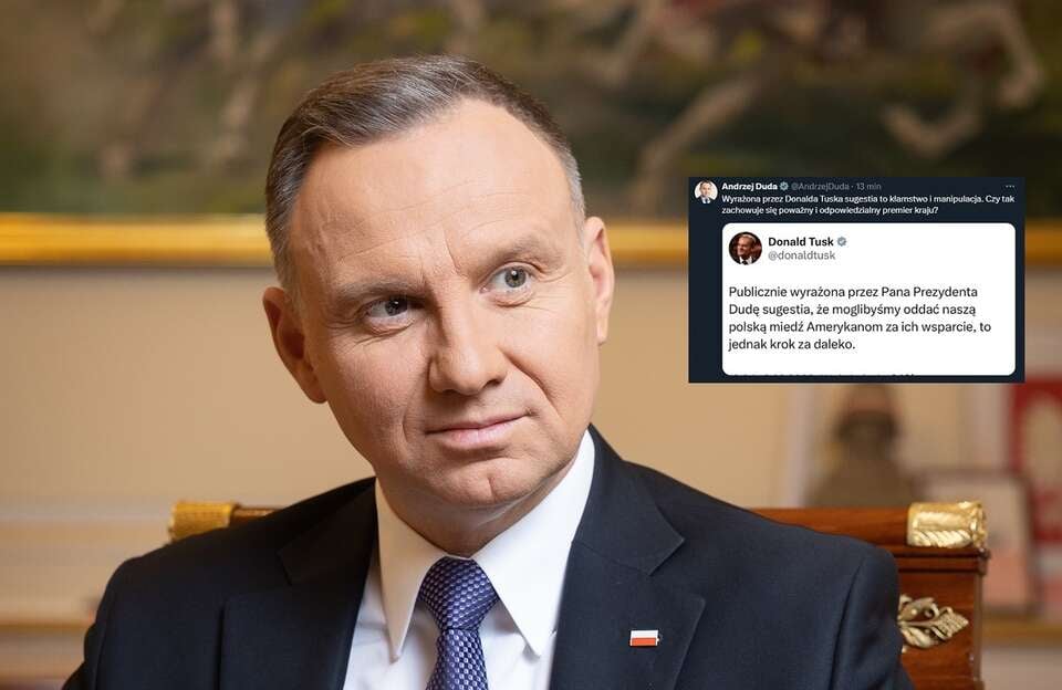 Prezydent RP Andrzej Duda / autor: Fratria/X