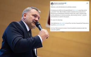 Minister Waldemar Żurek podpisał wnioski o odwołanie sześciu prokuratorów z wydziału ds. Przestępczości Zorganizowanej i Korupcji. / autor: PAP/Jakub Kaczmarczyk/X