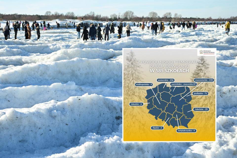 Mroźna zima w Polsce / autor: PAP