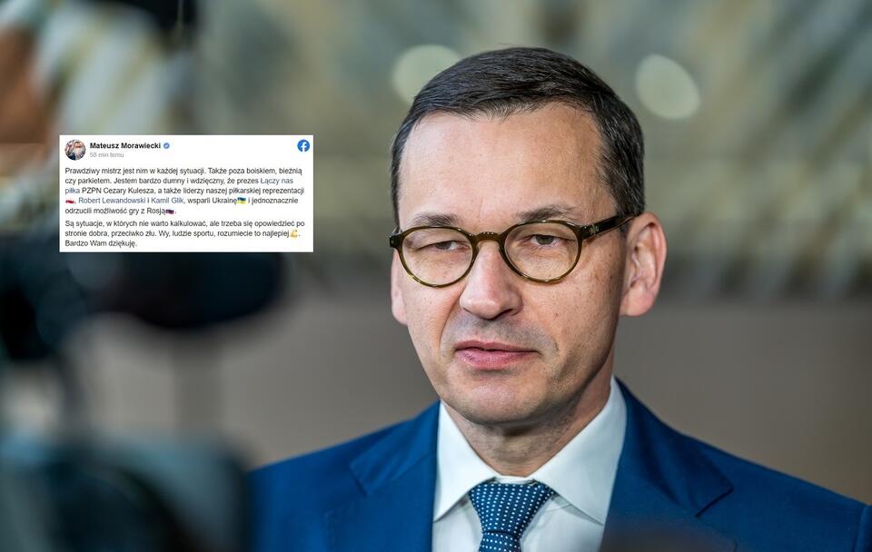 Premier Mateusz Morawiecki / autor: Fratria/Facebook Mateusz Morawiecki