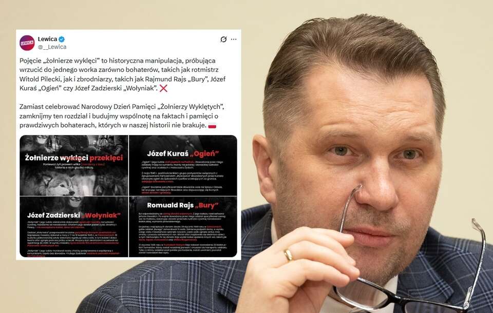 "Mordercy z lasu". Lewica atakuje Wyklętych. Czarnek mocno