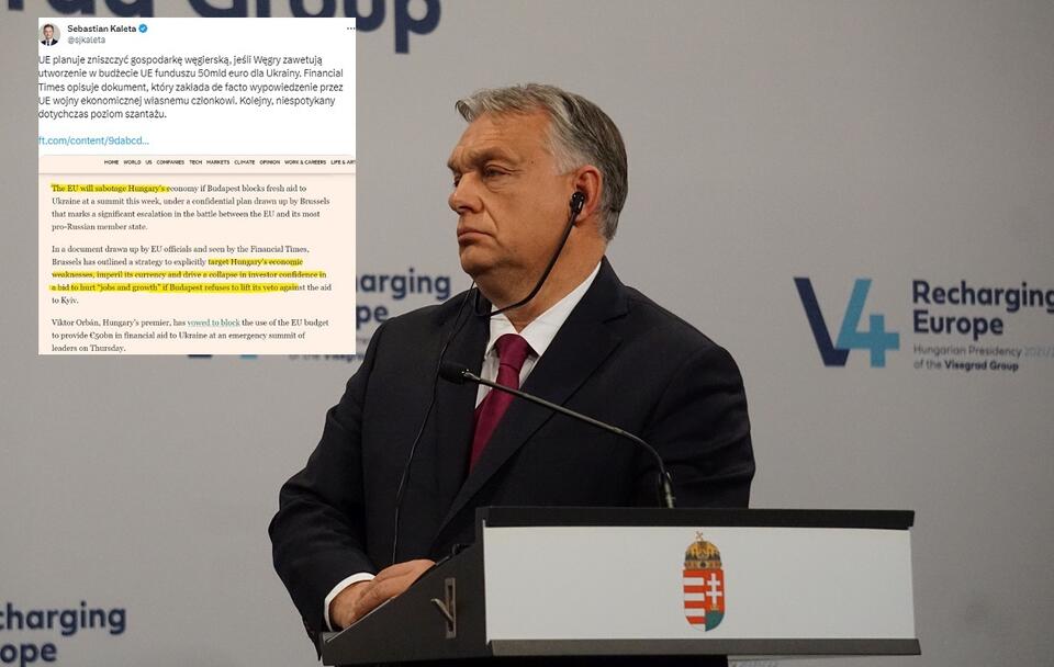 Viktor Orban / autor: Fratria/X (screenshot)