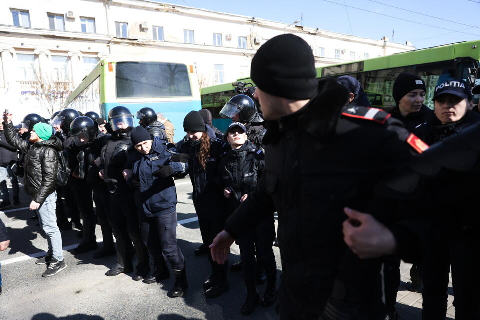 Demonstracje w Kiszyniowie  / autor: PAP/Leszek Szymański