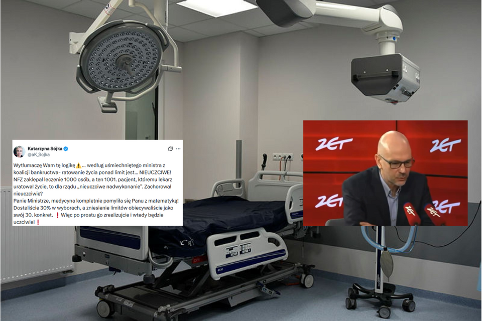 Szpitale badają więcej ludzi. Minister Tuska: To nieuczciwe