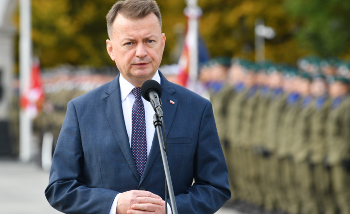Minister obrony narodowej Mariusz Błaszczak / autor: PAP/Radek Pietruszka