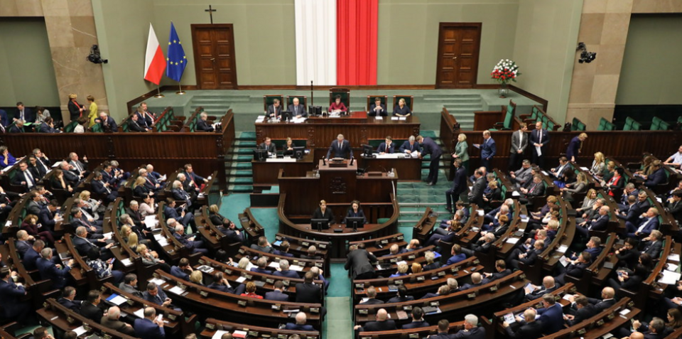 Posiedzenie parlamentu / autor: Flickr: Sejm RP