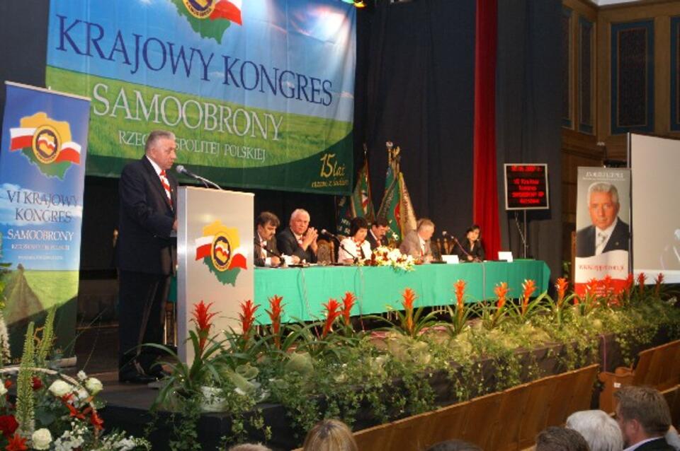 Kongres Samoobrony. Fot. wPolityce.pl