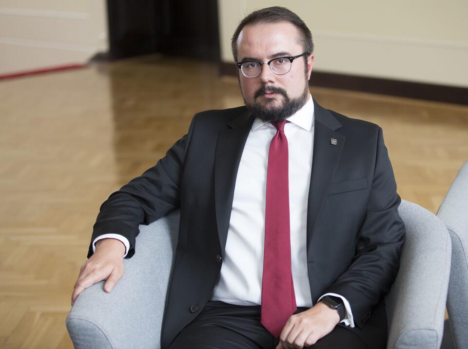 Wiceminister spraw zagranicznych Paweł Jabłoński / autor: wPolityce.pl