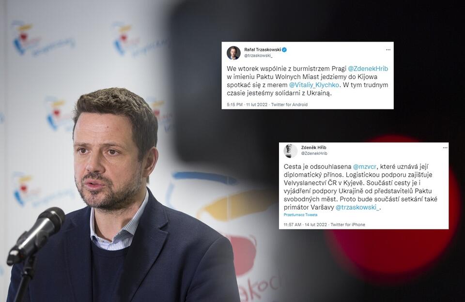 Rafał Trzaskowski, prezydent Warszawy / autor: Fratria/Twitter