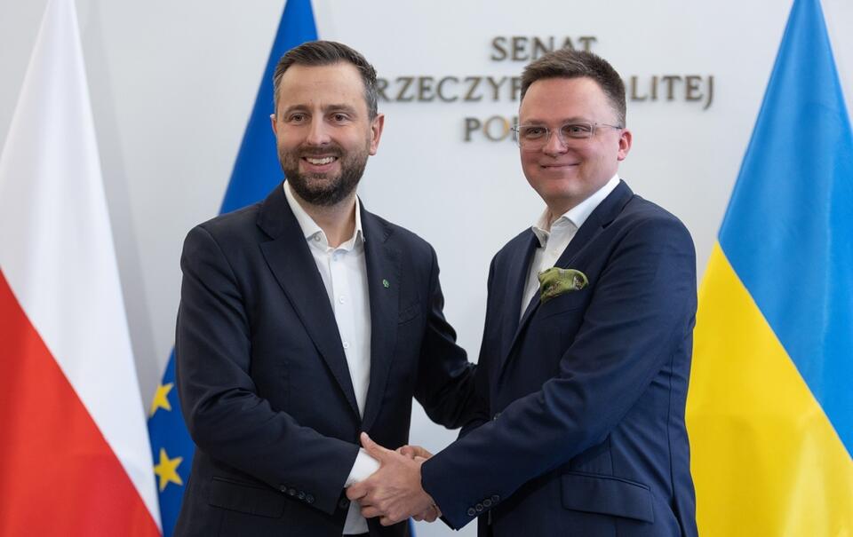 Władysław Kosiniak-Kamysz i Szymon Hołownia / autor: Fratria