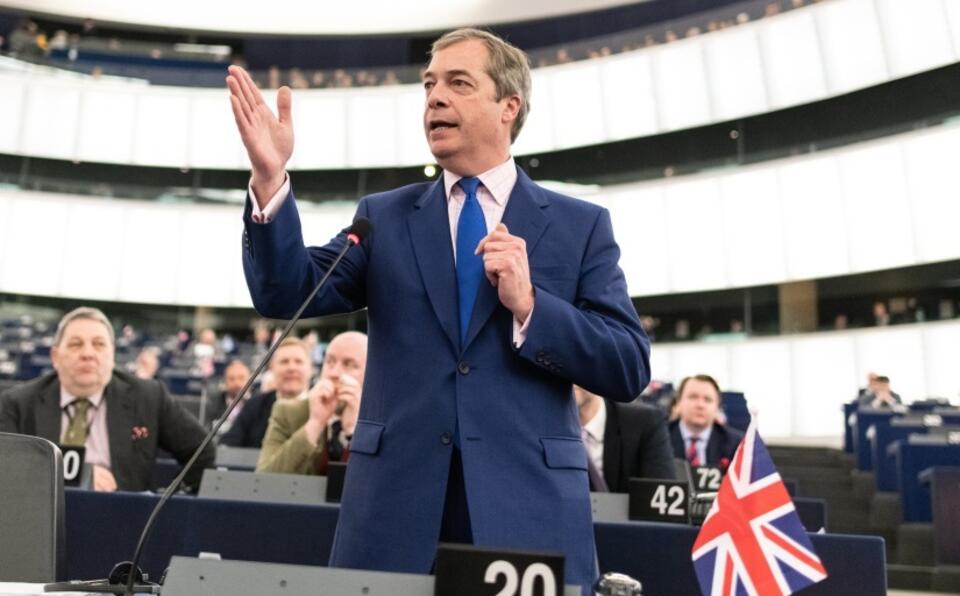 Nigel Farage / autor: PAP/EPA
