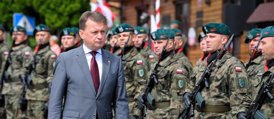 Minister obrony narodowej Mariusz Błaszczak / autor: PAP/Darek Delmanowicz