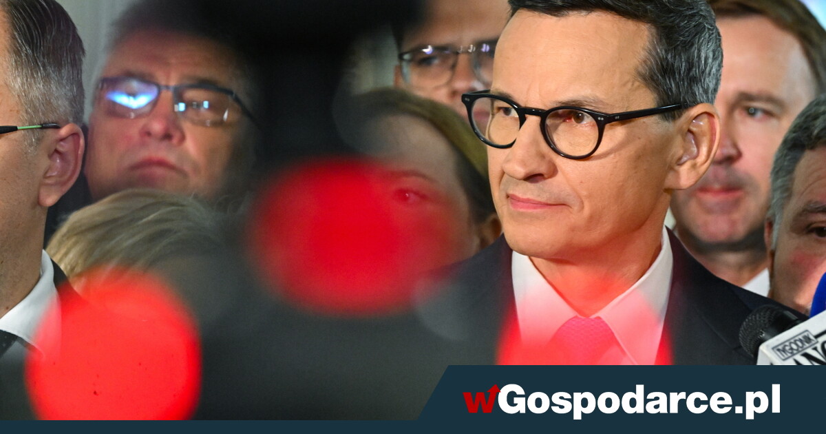 Morawiecki zakłada własny klub w Sejmie